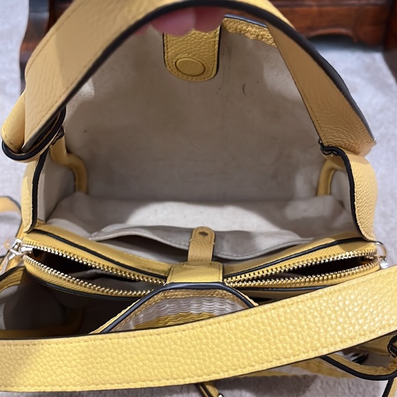 VGUC Kate Spade medium striped straw bag - Picture 5 of 11